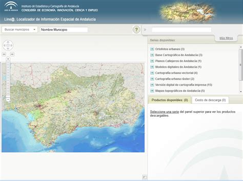 Ieca Junta De Andalucía Cómo Descargar Mapas Y Ortofotos Del Ieca