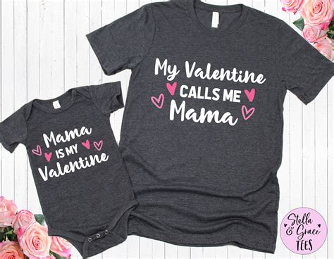 valentine s day mommy and me mother daughter matching valentine s day shirts mommy and me
