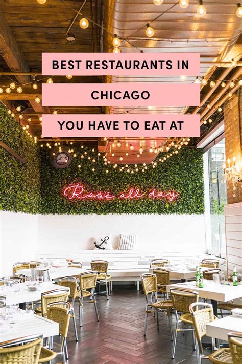 best restaurants in chicago you have to eat at chicago restaurants