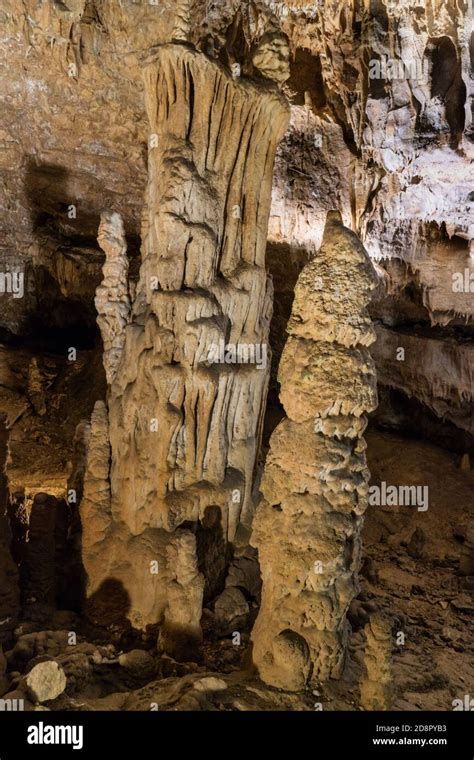 Beautiful Jura Natural Underground Caves In France Stock Photo Alamy