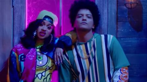 Cardi B Is Wholesome As Pie In Bruno Mars Finesse Remix Video