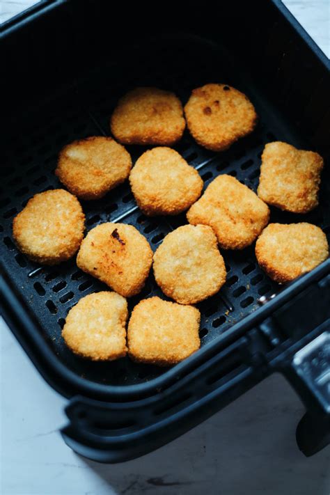 Why have frozen chicken nuggets when you can have fresh and homemade? Air Fryer Frozen Chicken Nuggets - Recipes From A Pantry