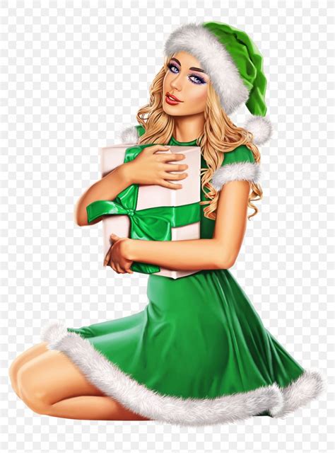 Christmas Girl Png 1110x1500px 3d Computer Graphics Drawing Blond Christmas Day Costume