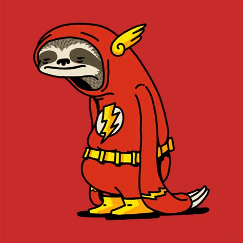 Funny Sloth Shirt The Flash The Neutral From Teepublic Day Of The Shirt