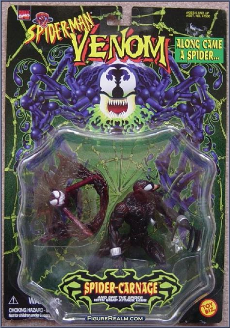 Spider Carnage Spider Man Venom Along Came A Spider Toy Biz