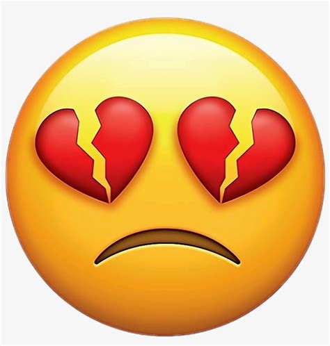 Broken Heart Iphone Emoji Background Drawing
