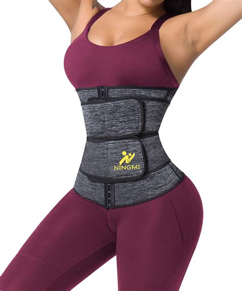 Ningmi Workout Sweat Waist Trimmer For Women Sauna Waist Trainer