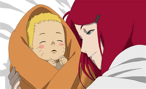 RTN Version Kushina And Naruto Lineart Colored By DennisStelly On DeviantArt