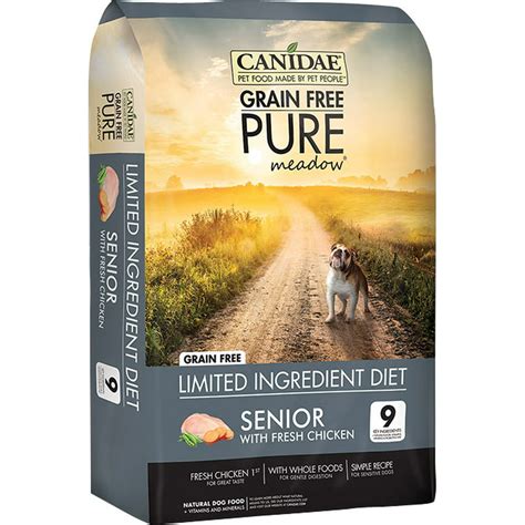 Canidae Pure Meadow Grain Free Limited Ingredient Chicken Senior Dry