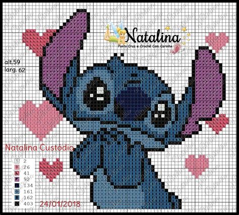 Cross Stitch Pattern Stitch Lilo And Stitch By Emelieozwin On 9bd In