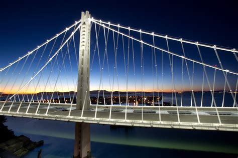 New San Francisco Oakland Bay Bridge Opens Tad Early Cbs News