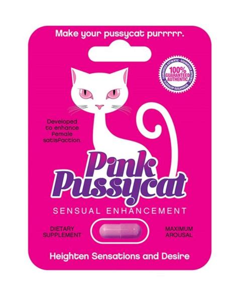 Pink Pussycat Female Sexual Enhancement Pill 1 Capsule For Sale
