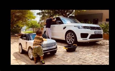 Minnie Dlamini Jones Shares Cute Video Of Her Son Washing His Mini