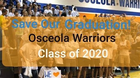 Petition · Save Osceola Graduation By Exploring Options To Properly