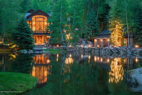 The Pond House A 3975 Million Masterpiece In Aspen Co Photos