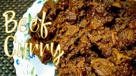 Kerala Beef Curry Recipe Nadan Beef Curry Recipe SPICY BEEF CURRY Chinjus Kitchen YouTube