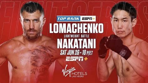 Lomachenko Vs Nakatani Live Stream How To Watch Boxing Online From
