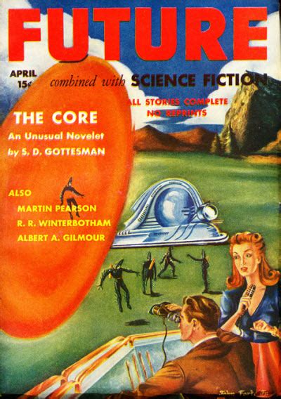 Publication Future Combined With Science Fiction April 1942