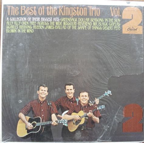 Kingston Trio The Best Of The Kingston Trio Vol 2 1965 Vinyl