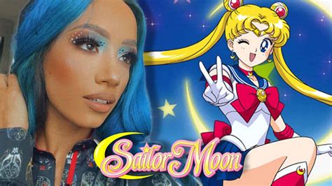 Superstar Wwe Sasha Banks Bercosplay Sailor Moon Saat Bergulat Di Royal