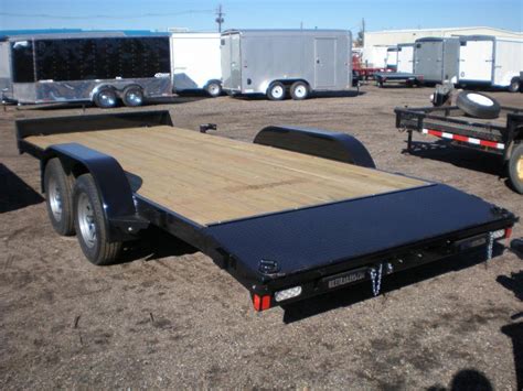 2018 Rice 7x18 Flatbed Car Hauler Trailer Wdovetail Trailers In