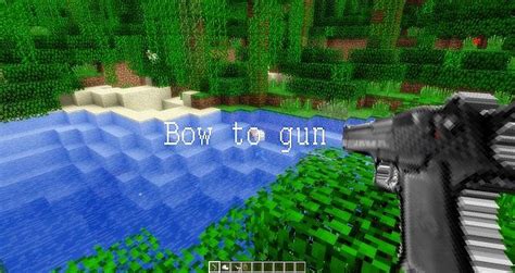 Bow To Gun HD Resource Pack 1.8/1.7.5/1.7.4/1.7.2/1.6.4 ...