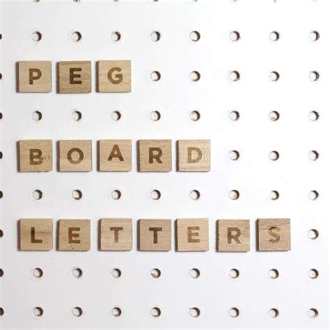 Pegboard Letters Peg Board Pegboard Accessories Office Decor