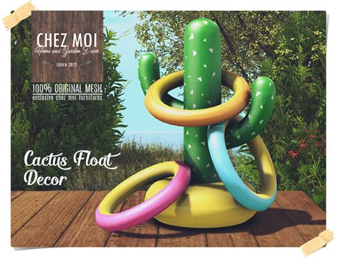Second Life Marketplace Cactus Float ♥ Chez Moi