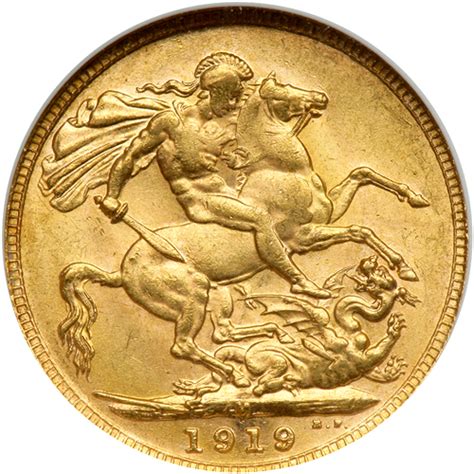 Sovereign 1919 Coin From United Kingdom Online Coin Club