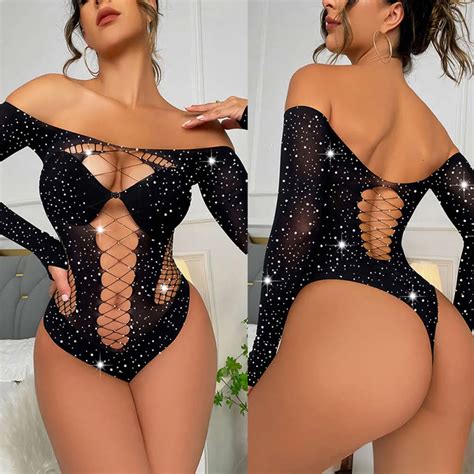 Disfraz Sexy Con Sujetador Abierto Ropa Interior Sin Entrepierna Para Sexo Ropa De Dormir De