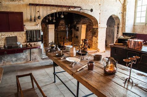 The Kitchen Of Valencay Castle Castle Kitchens Old World Kitchens Old