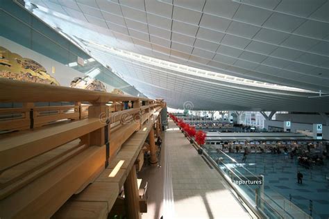 Terminal De Passageiro Internacional Do Aeroporto De Haneda Fotografia