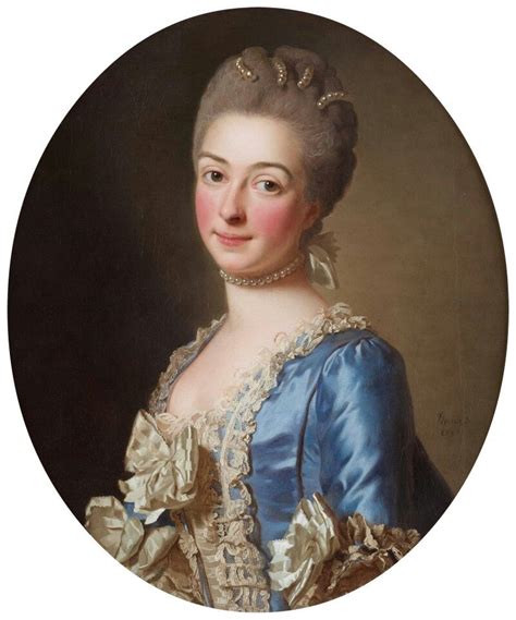1769 Béatrix De Choiseul Duchesse De Gramont By Alexander Roslin Location 19th Century