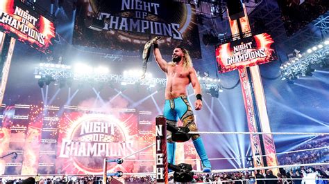 Seth Rollins Wins Wwe World Heavyweight Championship At Night Of