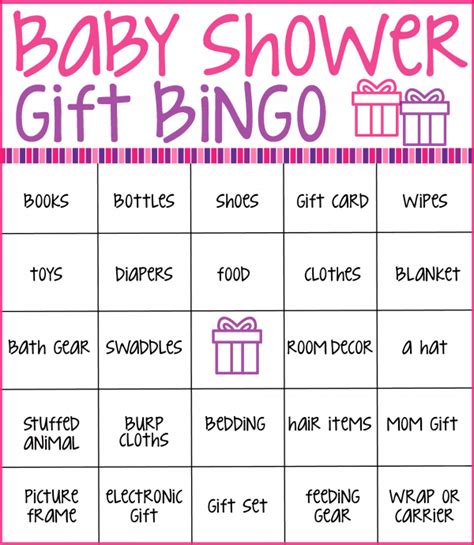 Baby Shower Bingo Cards ⋆ Real Housemoms
