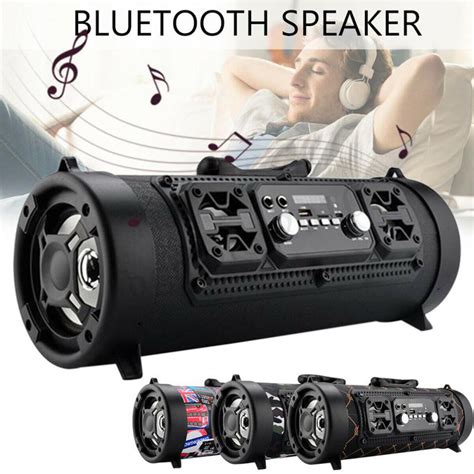 Portable Bluetooth Speaker Wireless Stereo Subwoofer Heavy Bass