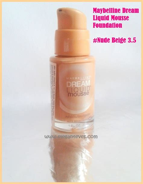 Review Of Maybelline Dream Liquid Mousse Airbrush Finish Foundation