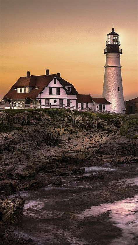 Lighthouse Phone Wallpaper Mobile Abyss
