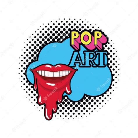 Premium Vector Female Mouth Dripping Isolated Icon