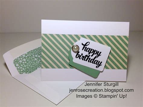 Happy Birthday Note Card Jen Rose Creation