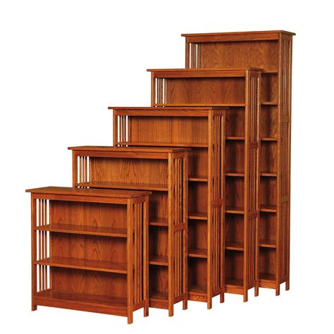Amish Made Country Mission Bookcase Amish Furniture From Lancaster Pa