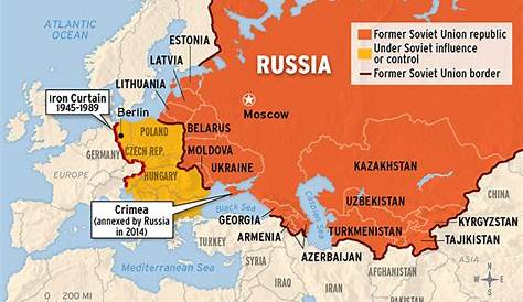 Cold War Map Europe 1945 Worksheet