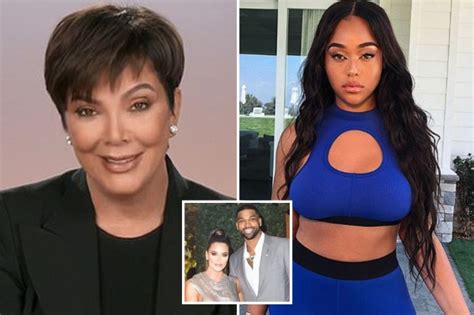 Kris Jenner Sends T To Khloe Kardashians Nemesis Jordyn Woods Two Years After Tristan