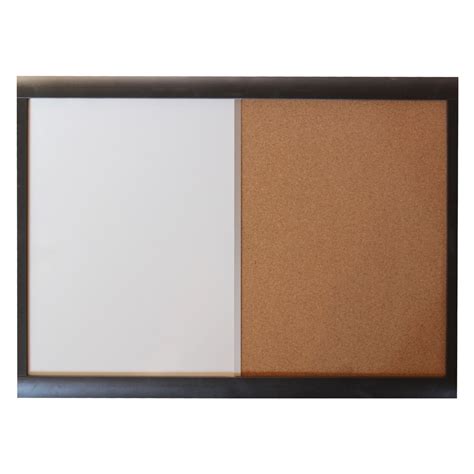 Jelinek Cork Combo Dry Erase Cork Board 18” X 24” Framed Walmart