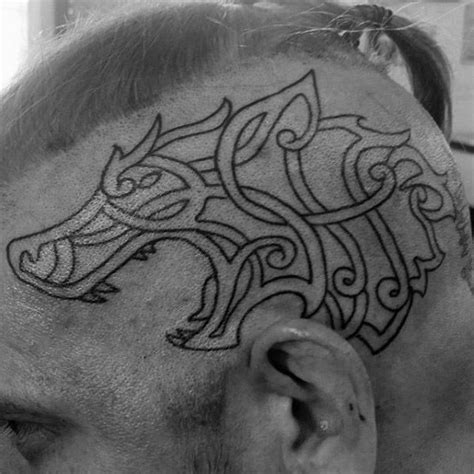 50 Celtic Wolf Tattoo Designs For Men Knotwork Ink Ideas Celtic
