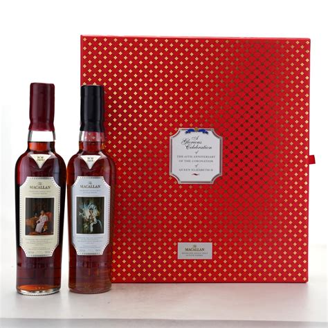 Macallan Coronation 2 X 35cl Whisky Auctioneer