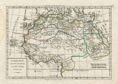 Maps of africa to 1900. negroland and guinea | new correct map of negroland and guinea by g rollos geogr west ...