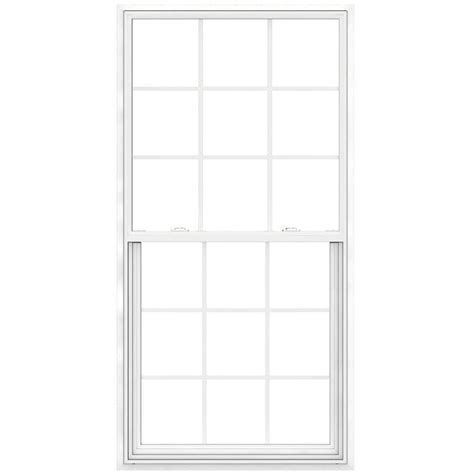 Jeld Wen V 2500 Vinyl Egress New Construction White Exterior Single