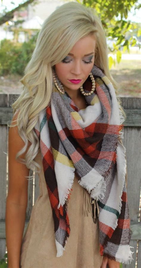 new arrival at use code kelseyr10 for 10 off scarf fall plaid plaid