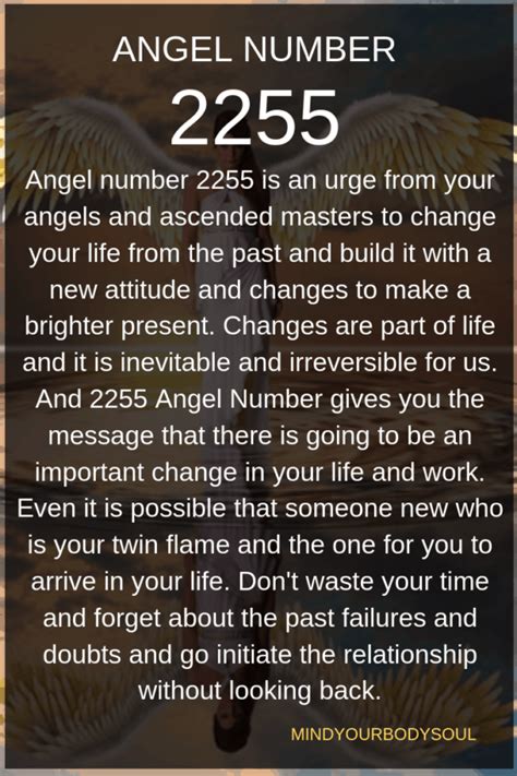 2255 Angel Number Meaning: change may come to your life sooner than you ...